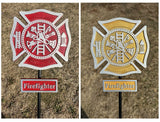 Firefighter Grave Marker