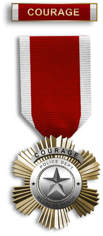 Medal of Courage For Police Dept | National Medal Of Honor