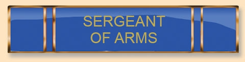 Sergeant of Arms Citation Bar | National Medals Of Honor