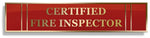 Certified Fire Inspector Badge | National Medals Of Honor