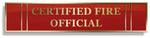 Certified Fire Official Badge | National Medals Of Honor