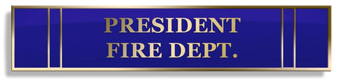 President Fire Dept Citation Bar | National Medals of Honor